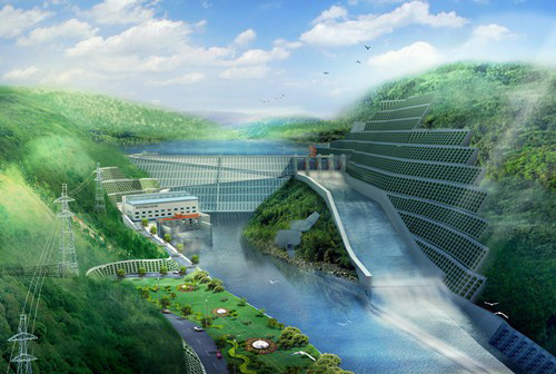 宁化老挝南塔河1号水电站项目